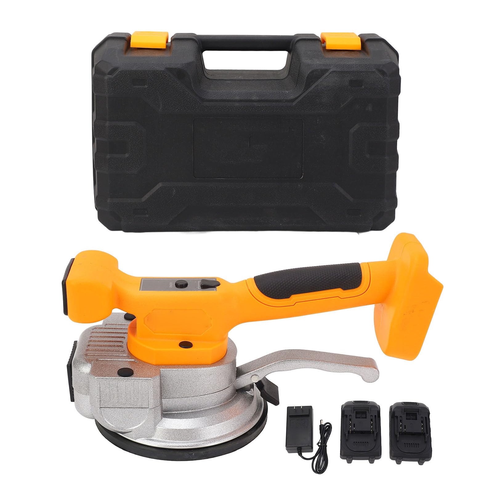 Large Suction Cup Cordless Tile Vibration Machine 9 Speeds 10000 RPM (US Plug)