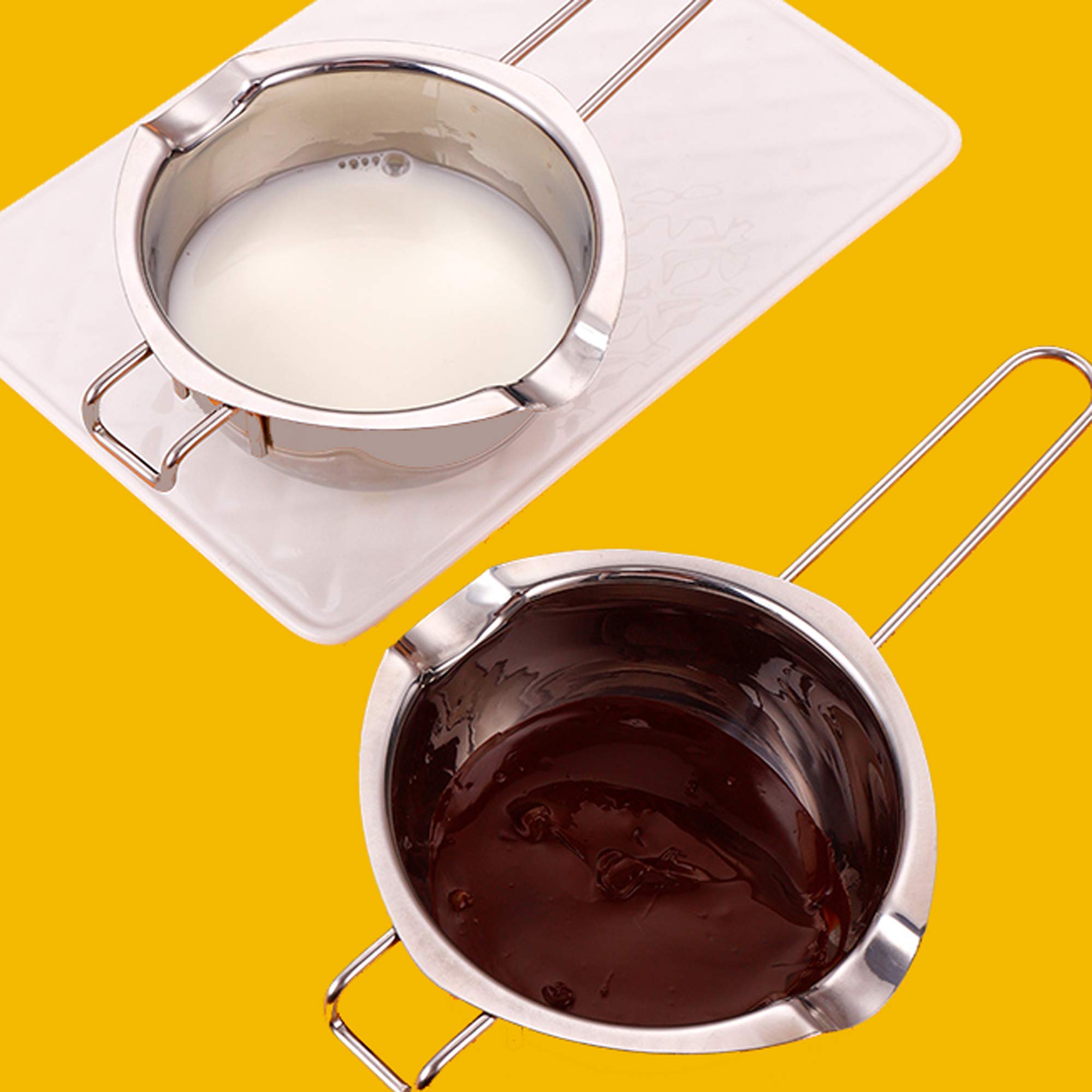 Chocolate Melting Pot 600ML Double Boiler with Heat Resistant Handle