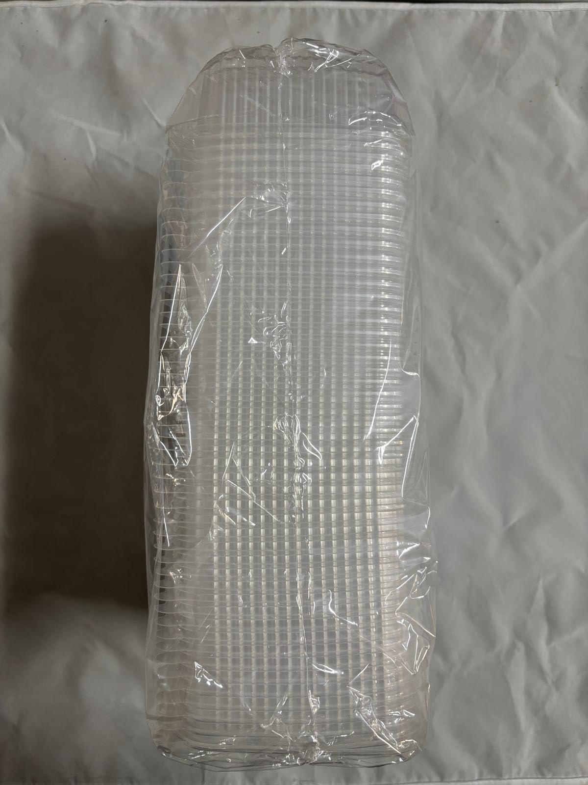 ACESA - Pack Envases Desechables para Alimentos Ecologico PP - Tupper Plastico Desechable y Reutilizable - Tarrinas de Plastico con Tapa Reciclables - Envases de Plastico para Alimentos (600, 500ml)
