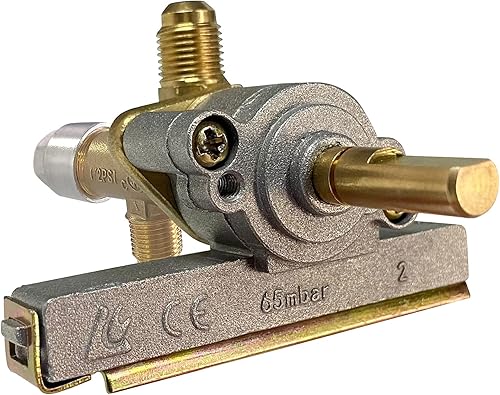 Miniatura 2 de MCAMPAS Válvula de control de seguridad de gas certificada por CSA con dispositivo de encendido piezoeléctrico para jardín alimentado por propano