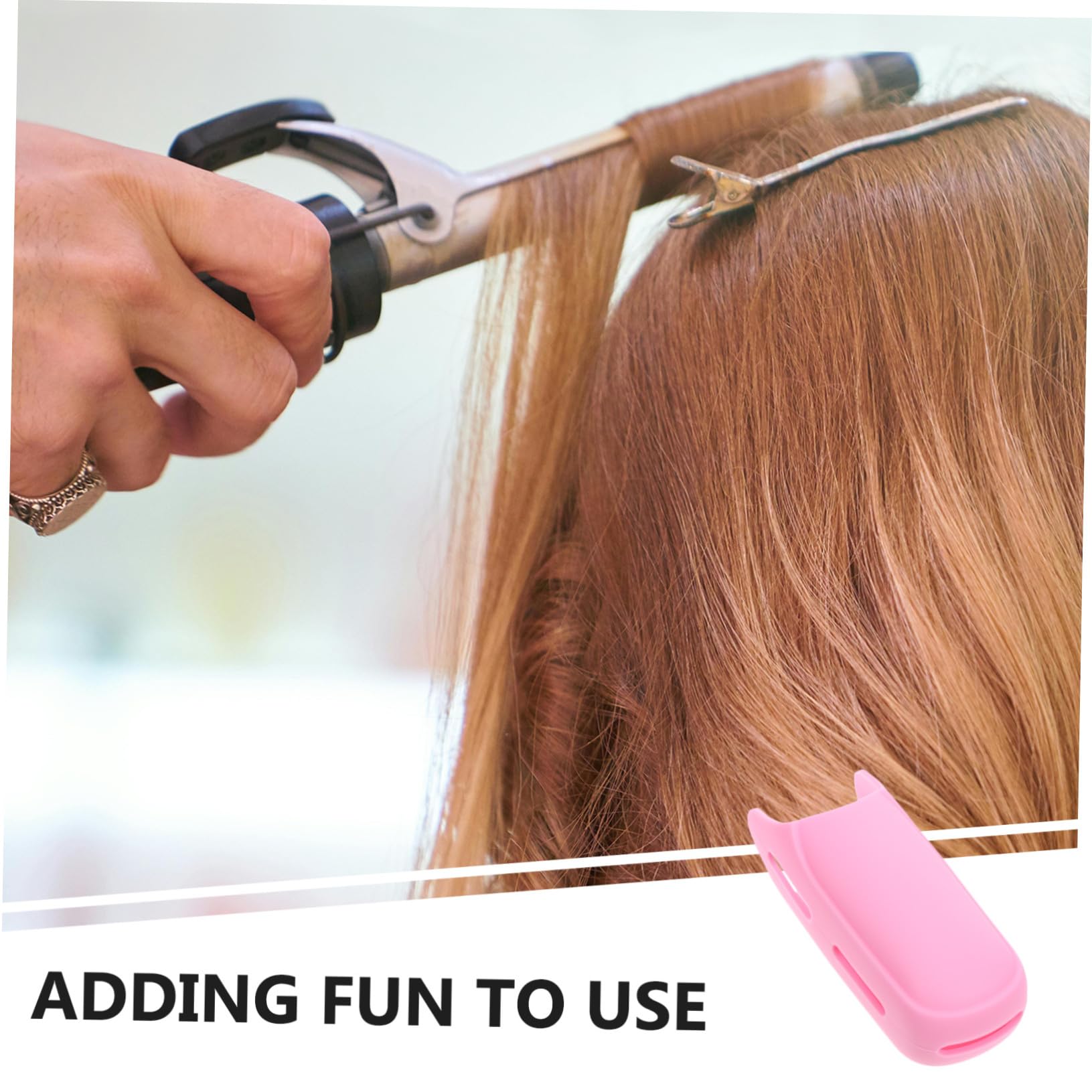 Funda De Silicona Resistente Al Calor Para Rizador y Plancha De Pelo, 1 Unidad