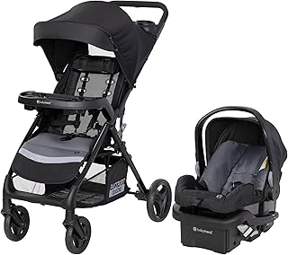 Baby Trend Passport Seasons Travel System with EZ-Lift™ Infant Car Seat, Journey Black