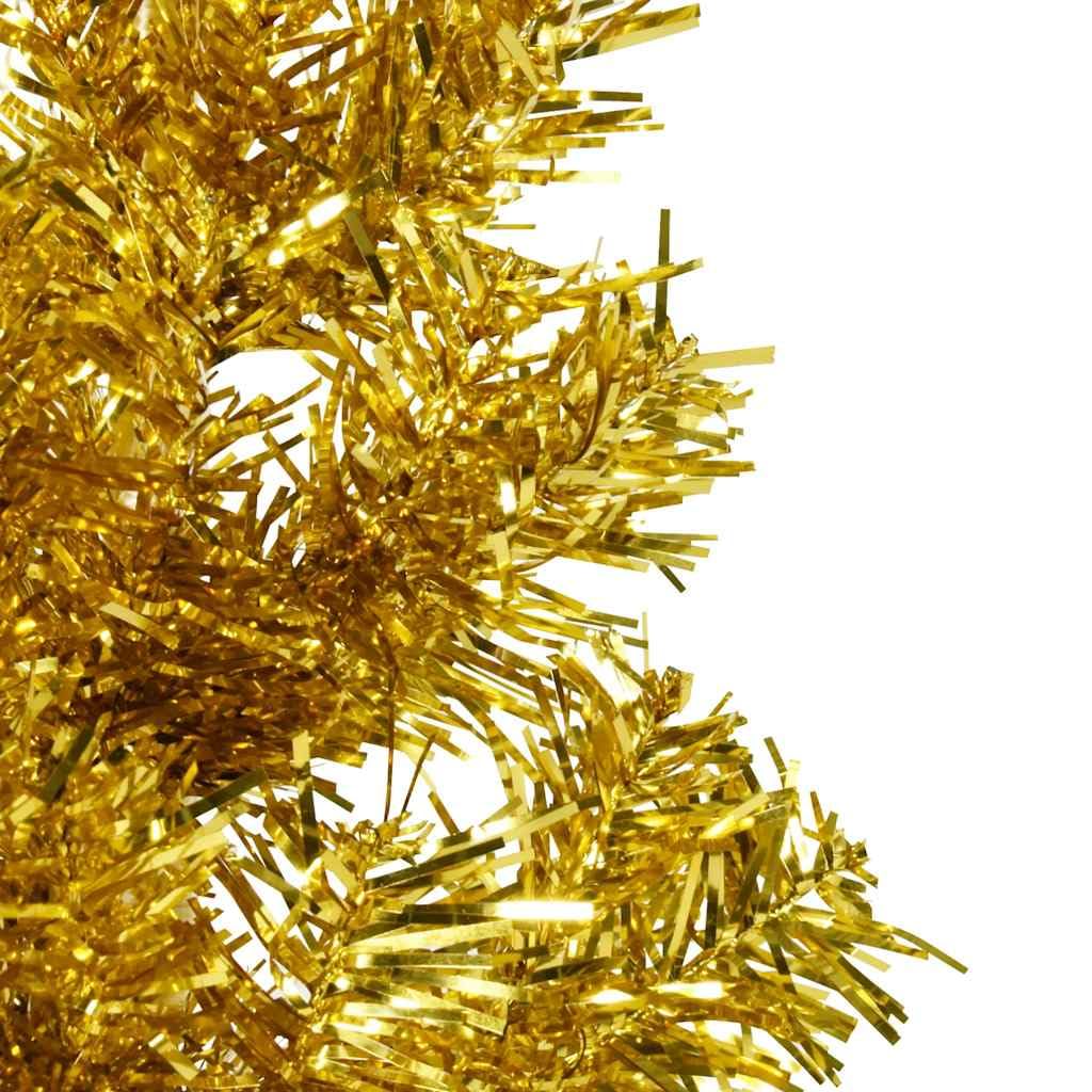 Árbol de Navidad artificial de 240 cm, PVC, ahorro de espacio, reutilizable, para decoración festiva
