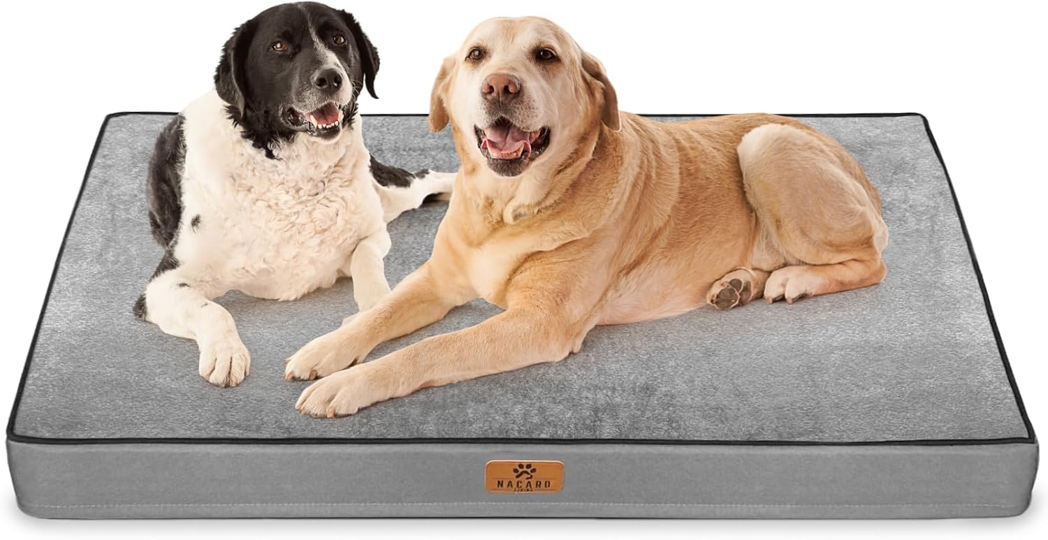 Extra Large Dog Bed,Orthopedic Dog Beds for Extra Large Dogs,Washable Big Dog Mattress with