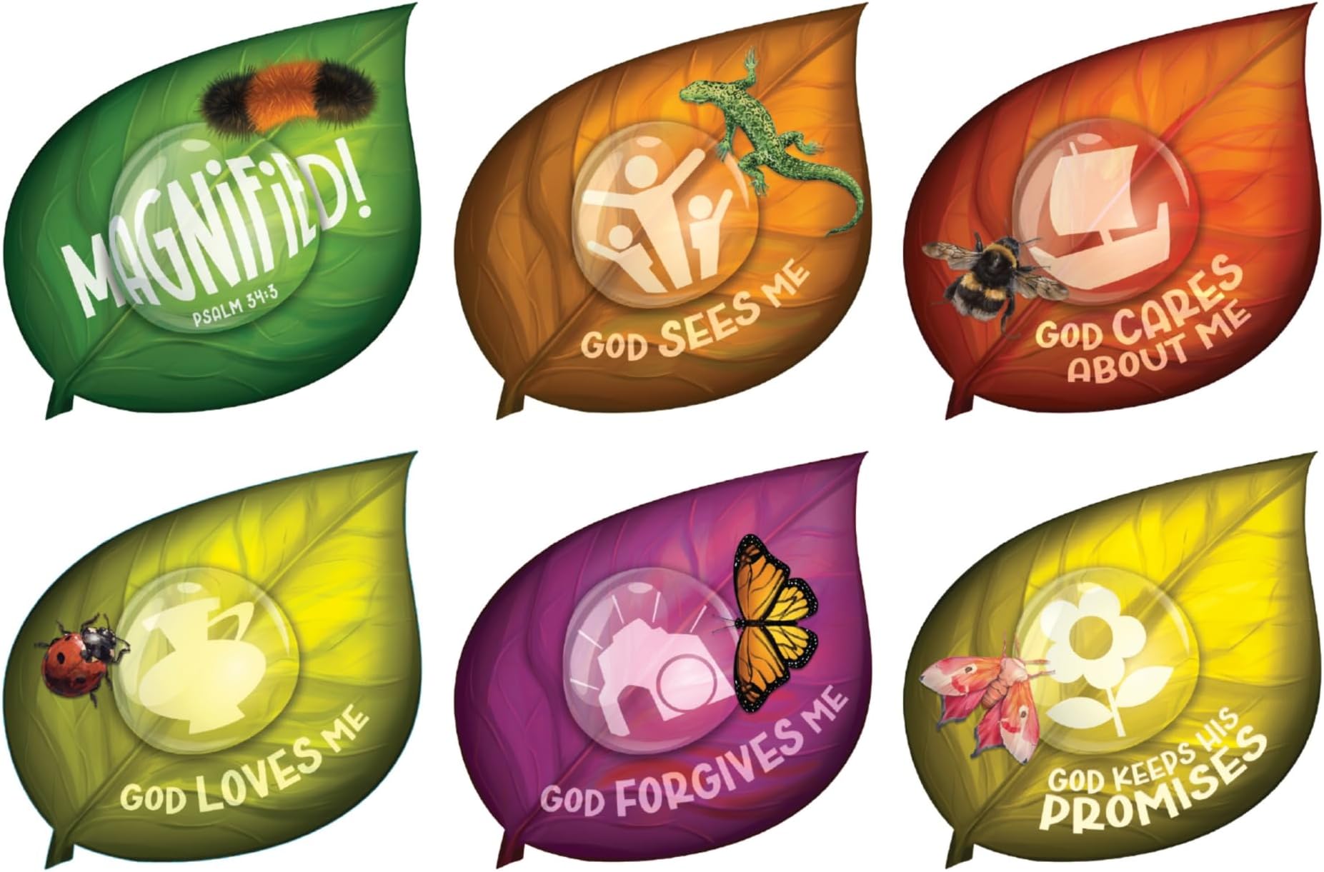 Lifeway KidsVBS 2025 Magnified! Floor Prints