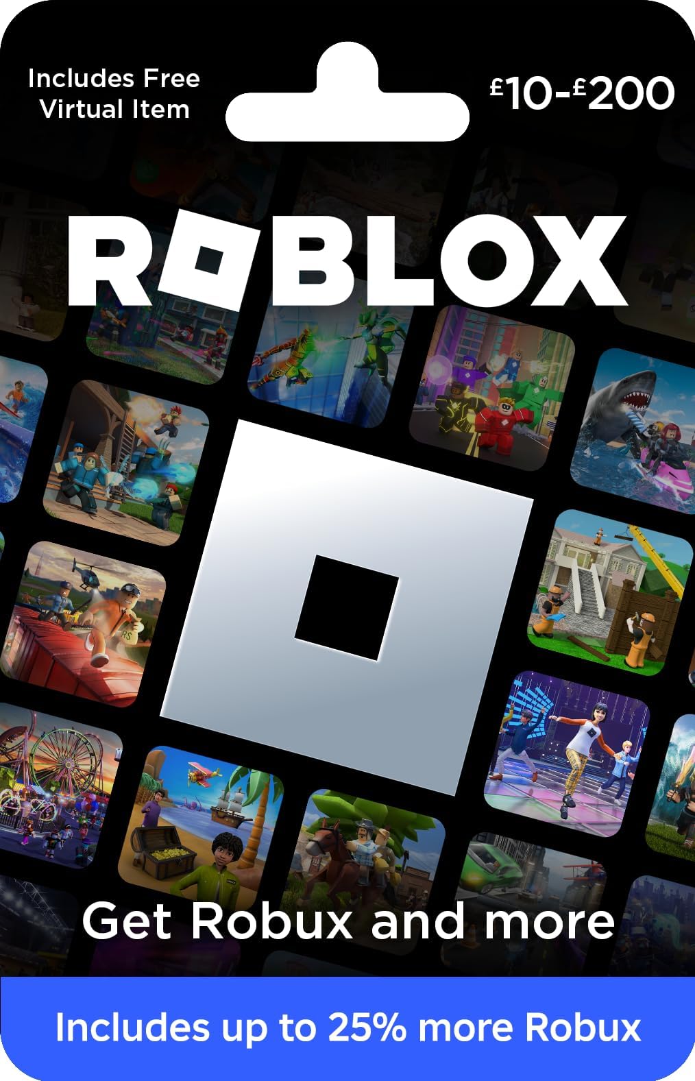 Roblox Gift Card [Includes Free Virtual Item] [Redeem Worldwide] - Delivered by post