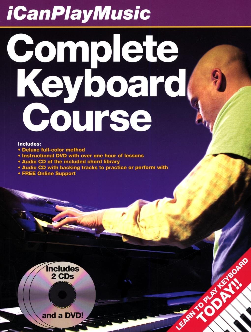 iCanPlayMusic Keyboard Course: Book/2 CDs/DVD Pack