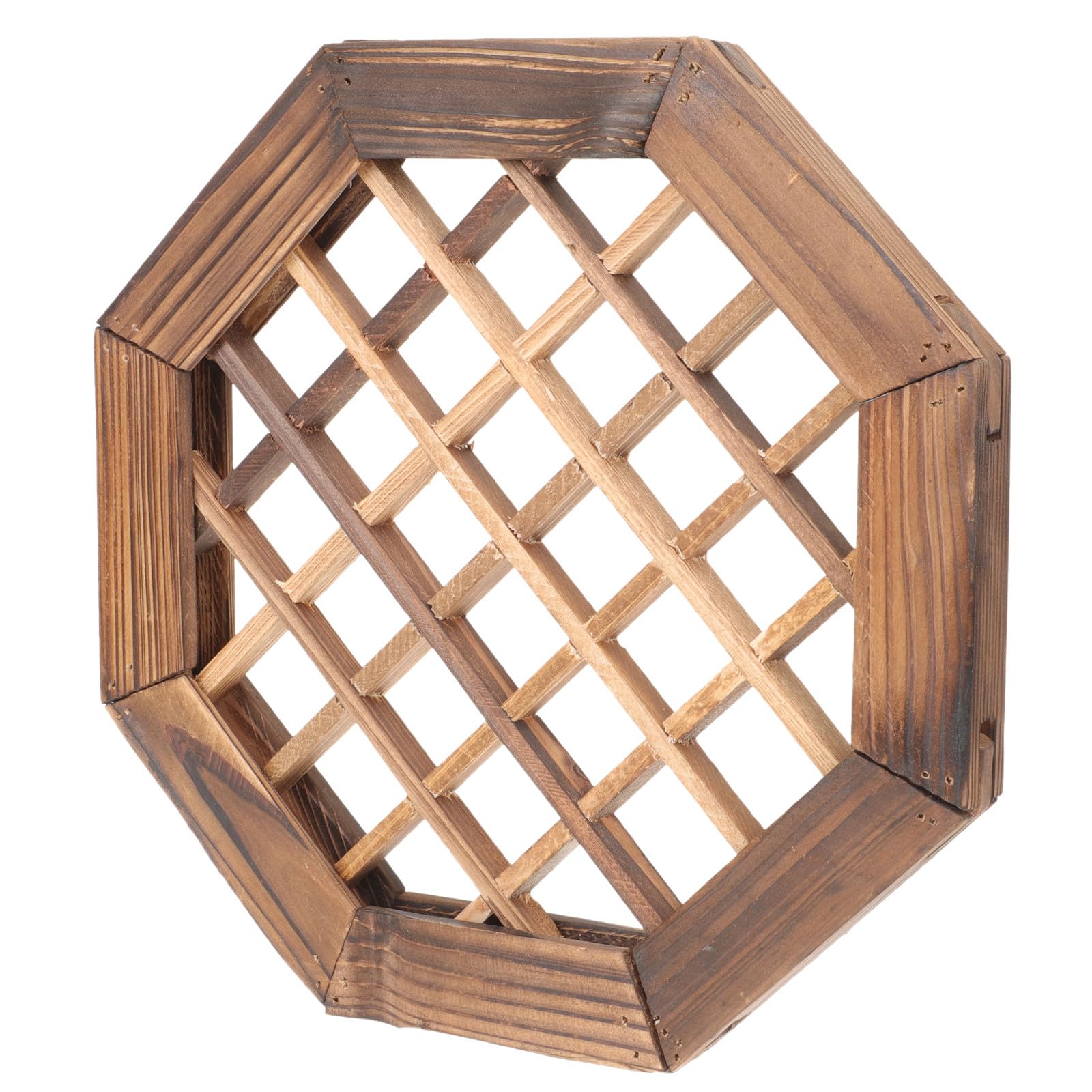 Marco de ventana decorativo de madera para un salón rústico y acogedor