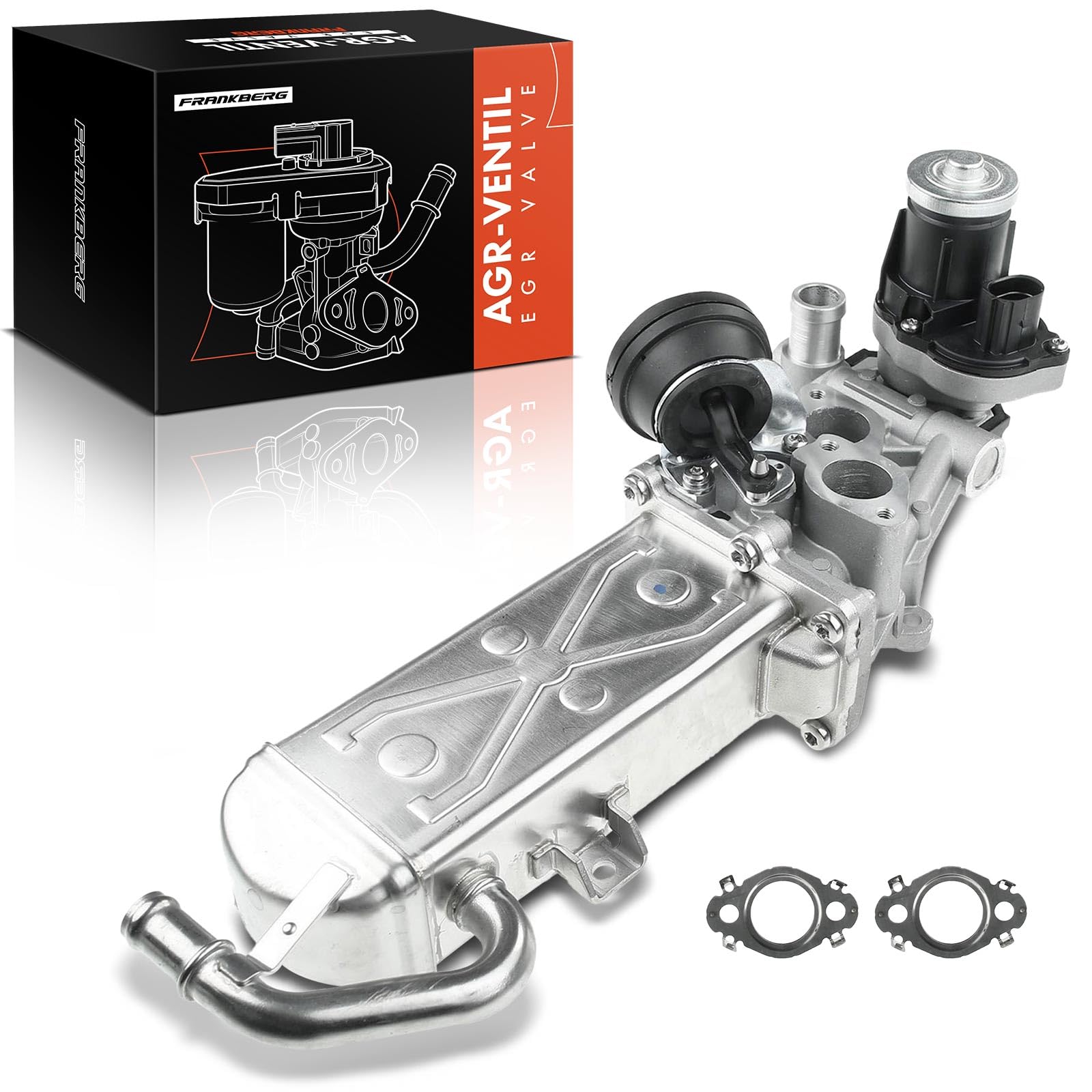 Frankberg AGR-Ventil Kompatibel mit A3 8P1 1.6L 2.0L 2003-2012 A3 Cabriolet 8P7 1.6L 2.0L 2009-2013 TT 8J3 2.0L 2008-2014 A.l.h.a.m.b.r.a 710 711 2.0L 2010-Heute Replace# 03L131512CF