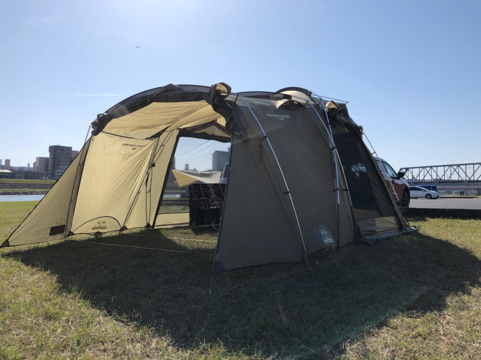 Coleman Tent Tough Screen 2 Room House, For 4 to 5 Guinea | Ubuy