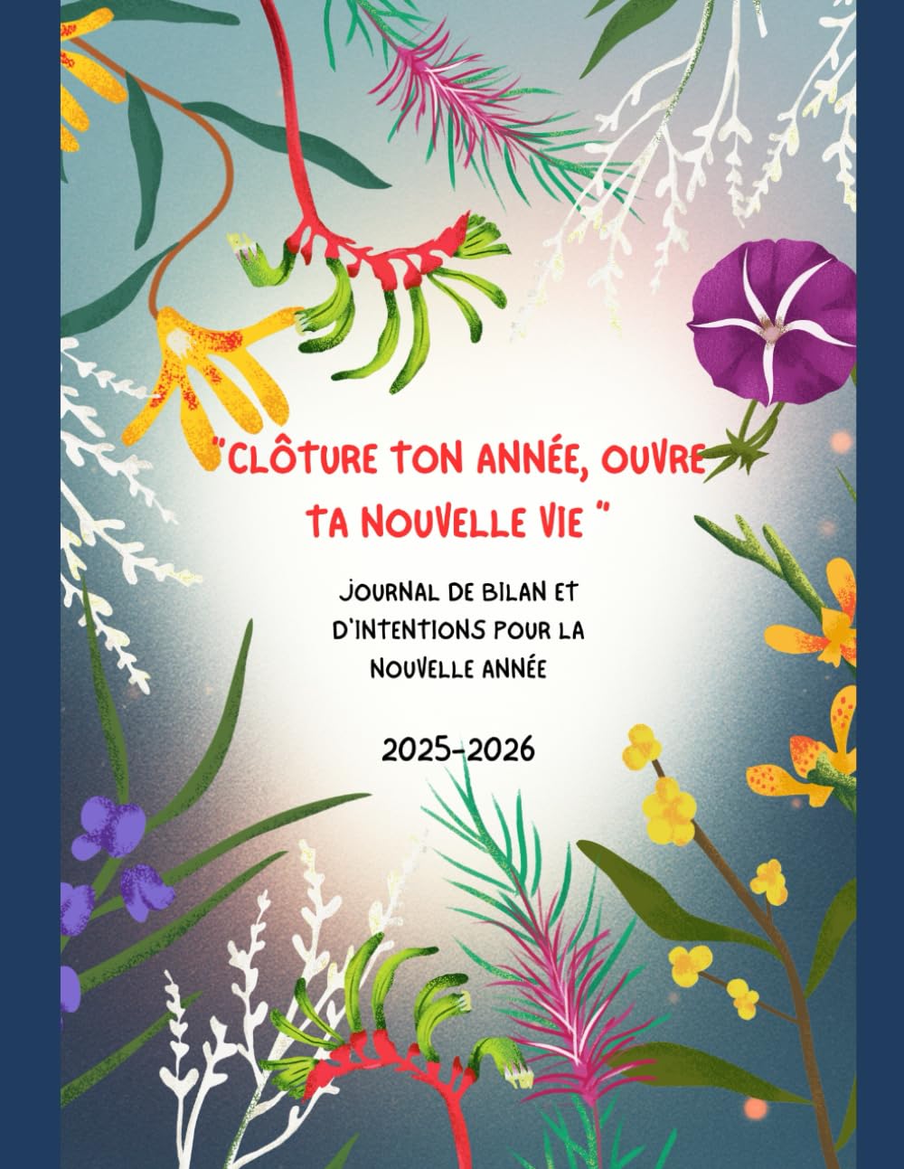 Journal de Bilan et d'Intention de l'année 2026: Clôture ton année, ouvre ta nouvelle vie