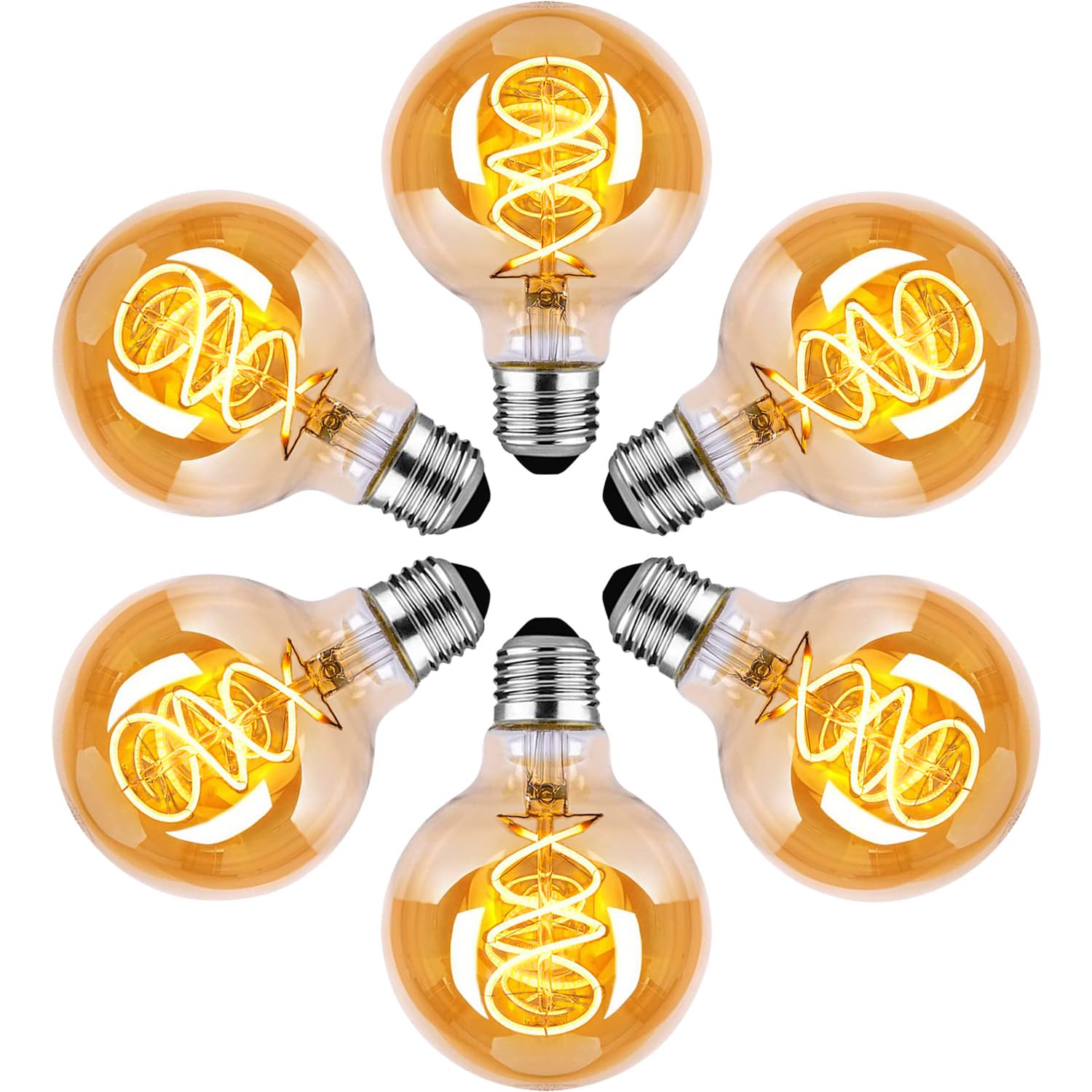 Edison Vintage Glühbirne E27, E27 LED Vintage Dimmbar 4W War