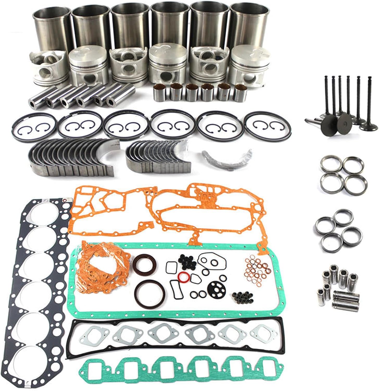 TD42 Engine Overhaul Rebuild Kit Compatible with TD42 TD42T Engine TD421 TD422 TD42T1 TD42T2 TD42T3 TD42T4 TD42T5 Engine