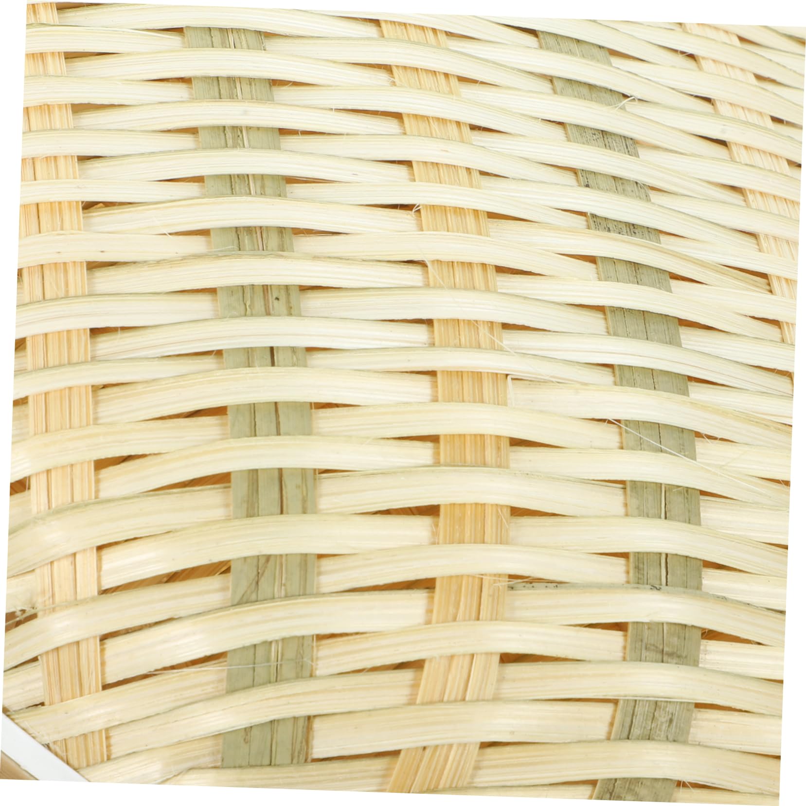 CIYODO 3pcs Three Piece Set Bun Storage Basket Bread Serving Basket Small Size Basket Vegetable Basket Bowl Wicker Bread Food Basket Fruit Containers Fruit Rattan Basket Khaki