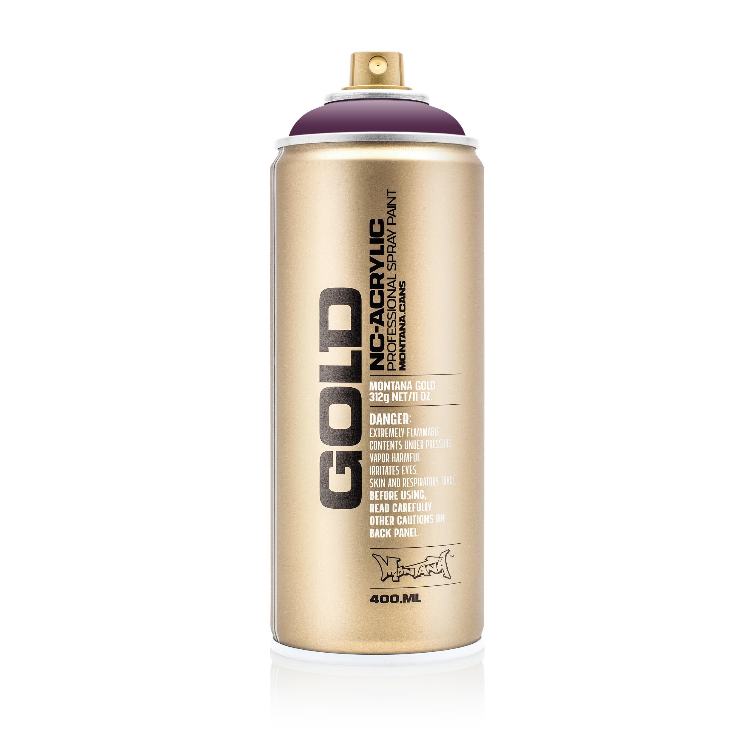 Montana Cans GOLD Spray Paint, 400ml, Deep Purple