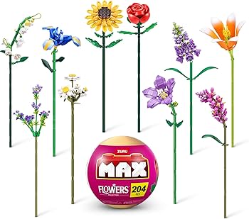 Amazon.com: ZURU MAX Premium Garden Building Bricks Collection