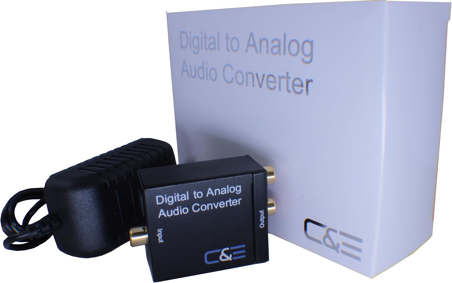 Digital Optical Coax to Analog R/L audio converter
