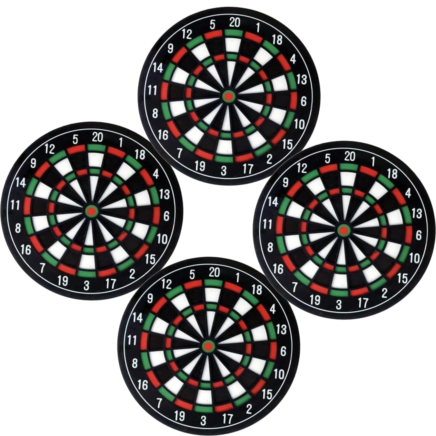 4 PCS Posavasos, Posavasos para Bebidas, Posavasos Divertidos Lavables, Resistentes al Calor para Tazas de Café, Jarras de Cerveza, Copas de Vino, Hogar, Bar