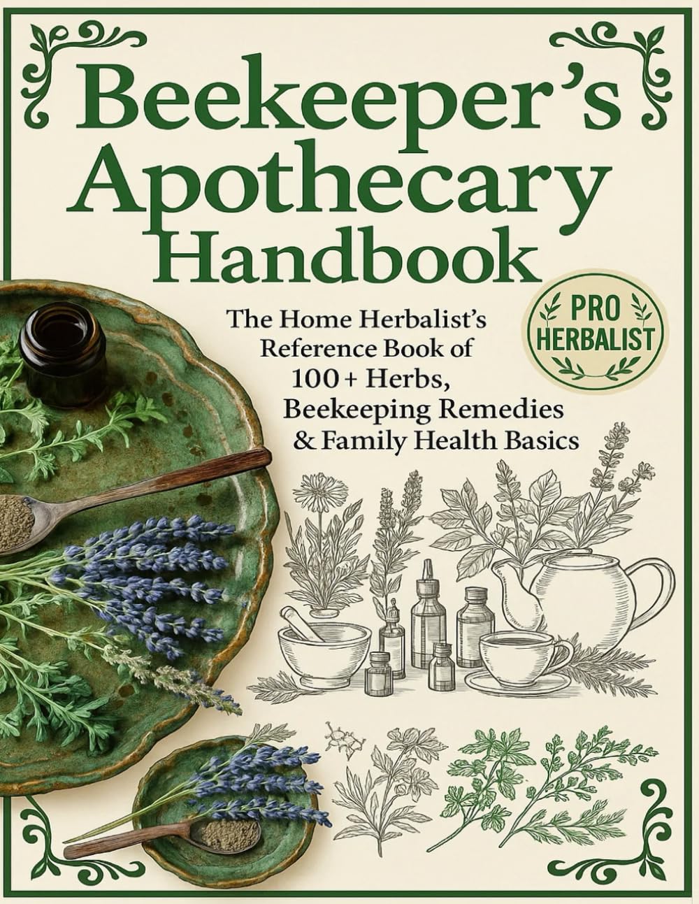 The Forgotten Beekeeper's Apothecary : The Home Herbalist’s Reference Book of 100+ Herbs, Beekeeping Remedies & Family Health Basics