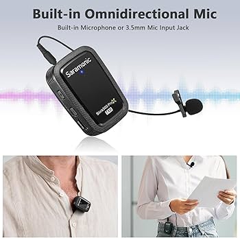 Amazon.co.jp: Saramonic サラモニック 2.4Gワイヤレスマイクシステム