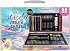 Art 101 Watercolor Draw and Sketch Drawing Kit, Assorted Colors, 88 Pieces (53088)