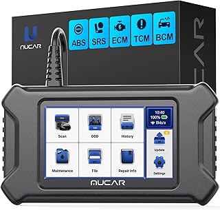 MUCAR CS5 OBD2 Scanner, 2023 Newest Scan Tool for Engine/Transmission/ABS/SRS/BCM Car Diagnostic Tool, ABS Code Reader, SRS Scan Tool, Check Engine Code Reader for Vehicles, Lifetime Free Update