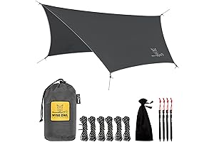 Wise Owl Outfitters Hammock Tarp: The Waterproof Shield for Unwavering Outdoor Adventures