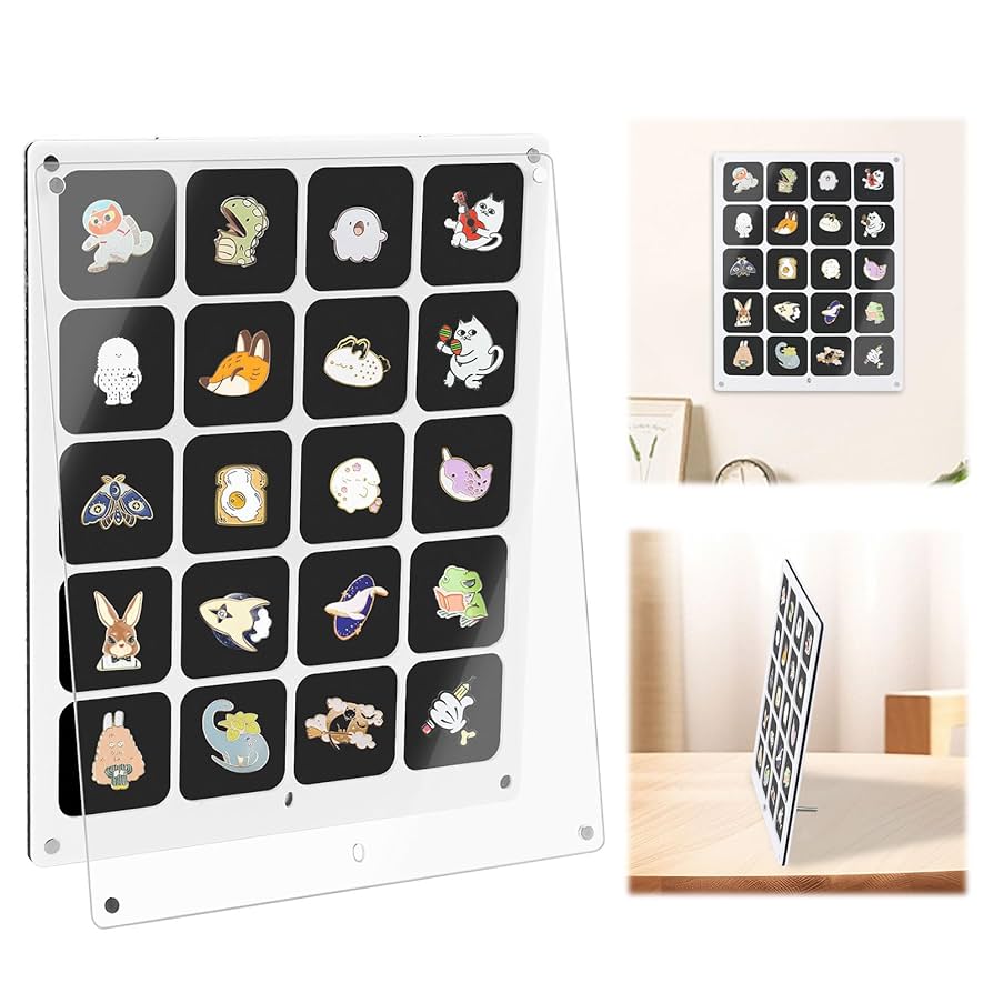 缶バッジ 収納 ピンバッジ ケース ディスプレイ 缶バッジケース 飾り Amazon.co.jp: ikomaido ピンバッジ ケース 飾る ディスプレイ