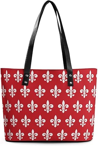 Miniatura 13 de Bolsa de mano, bolsas de mano para mujer, bolso de hombro de cuero con cremallera para trabajo, viajes, compras, playa