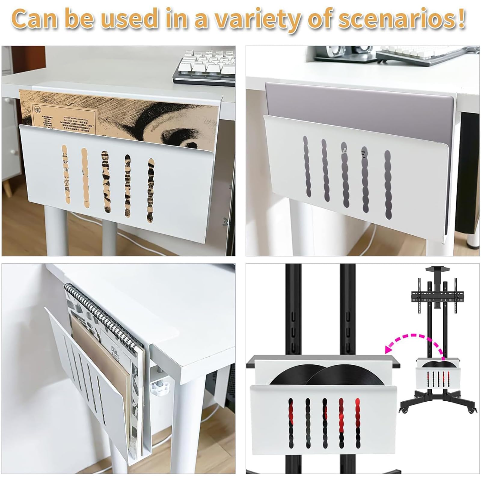 Rialzi ergonomici per laptop, supporto per notebook in alluminio leggero con design di raffreddamento per scrivania comoda organizzazione scrivania ufficio organizzazione
