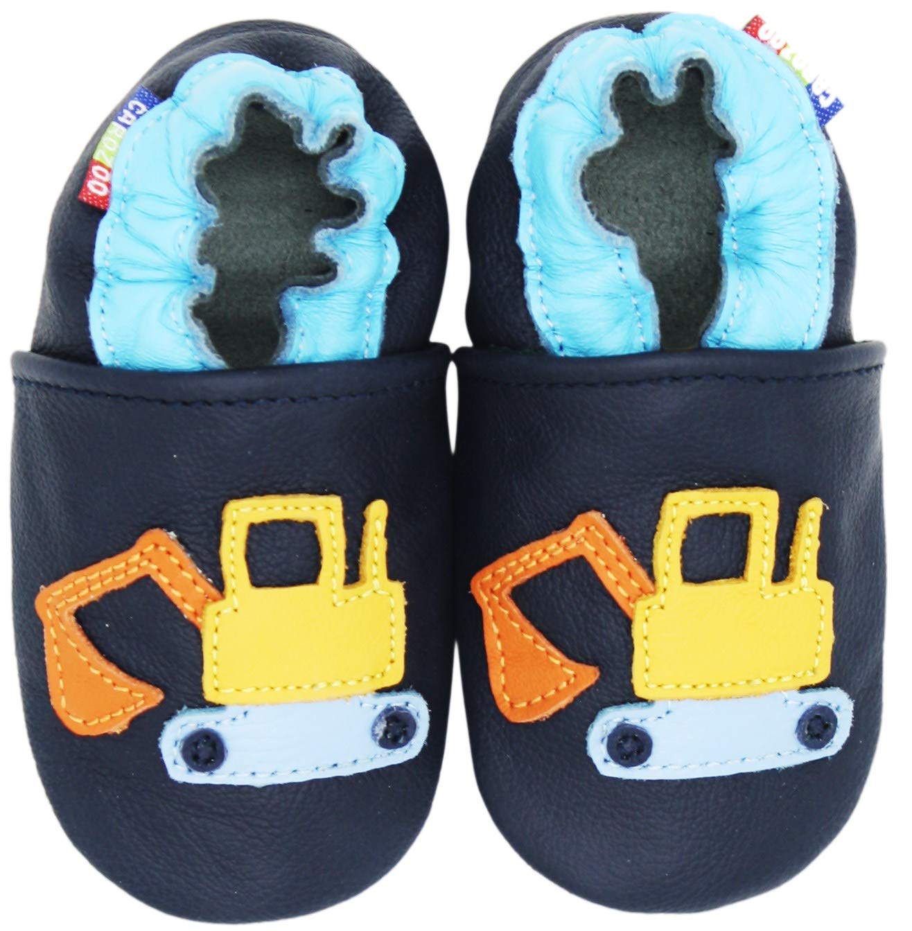 Carozoo 12-18 Months, Excavator Dark Blue