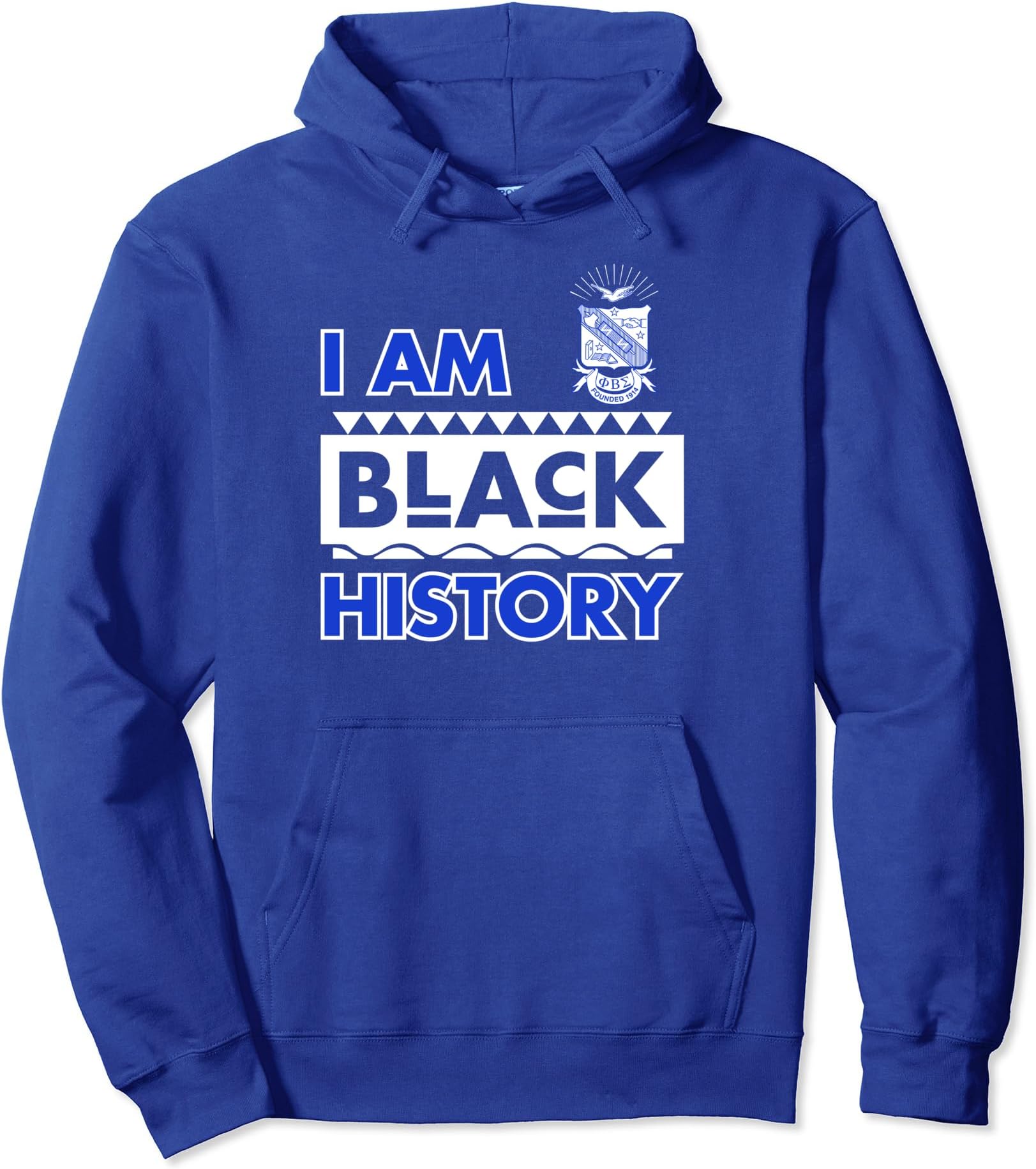 AMAZIGREEKPhi Beta Sigma Paraphernalia, Phi Beta Sigma Fraternity Pullover Hoodie