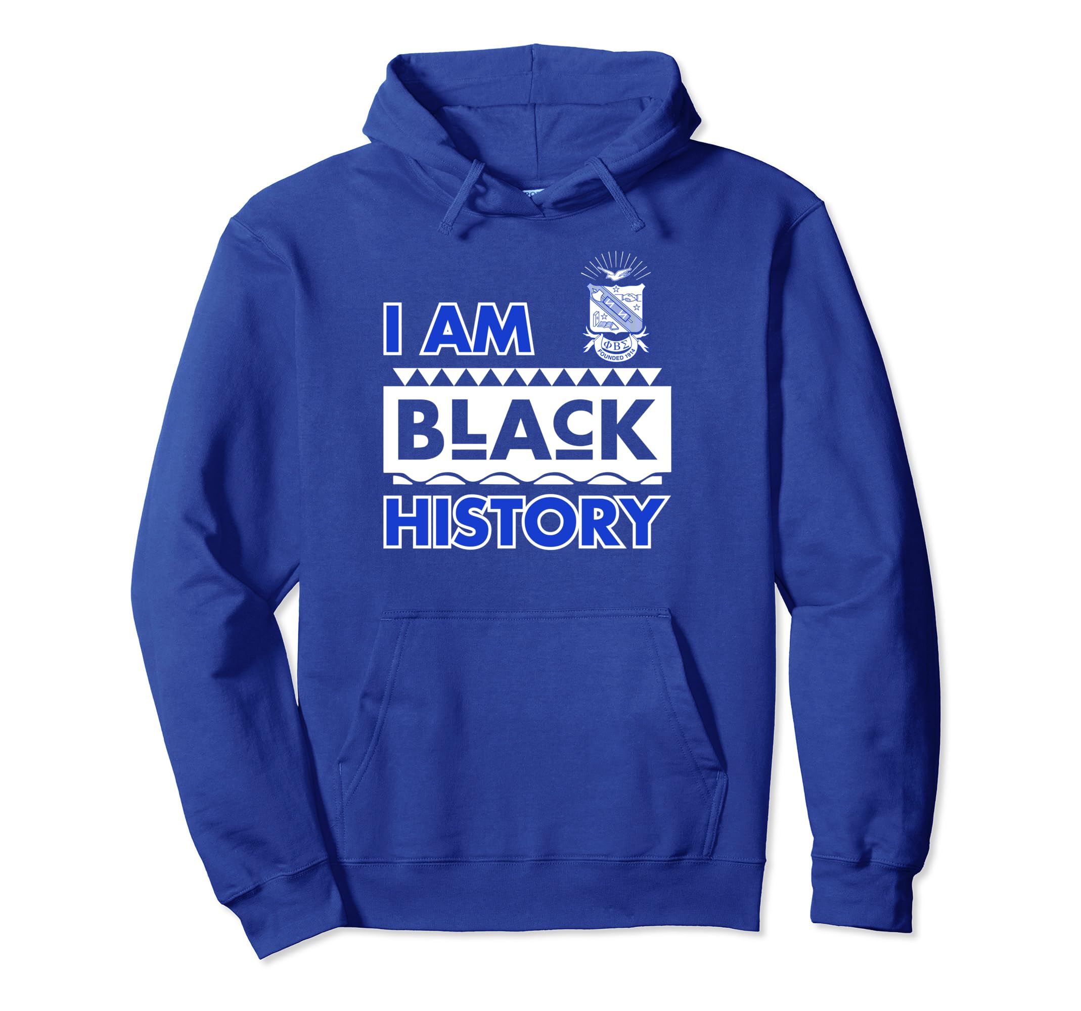 AMAZIGREEKPhi Beta Sigma Paraphernalia, Phi Beta Sigma Fraternity Pullover Hoodie