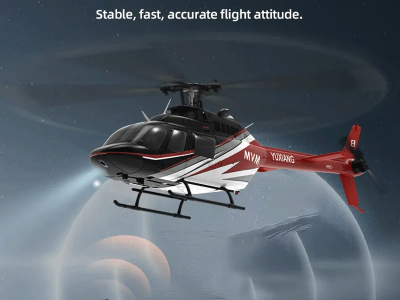 Amazon.com: OYDL YUXIANG F08 Bell 206 RC Helicopter for Adults, 1