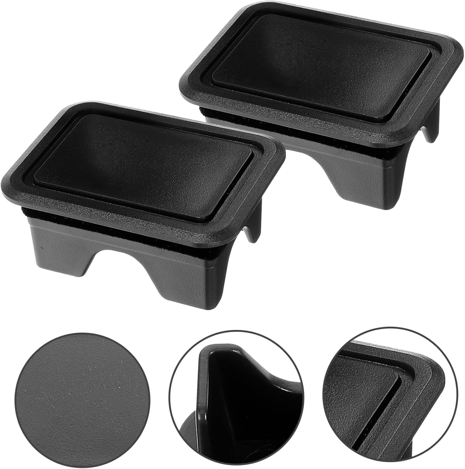 Luxshiny Stake Pocket Cap for Truck Ram Accessories Truck Bed Rail Stake Pocket Cap Replaceable Protective Cover