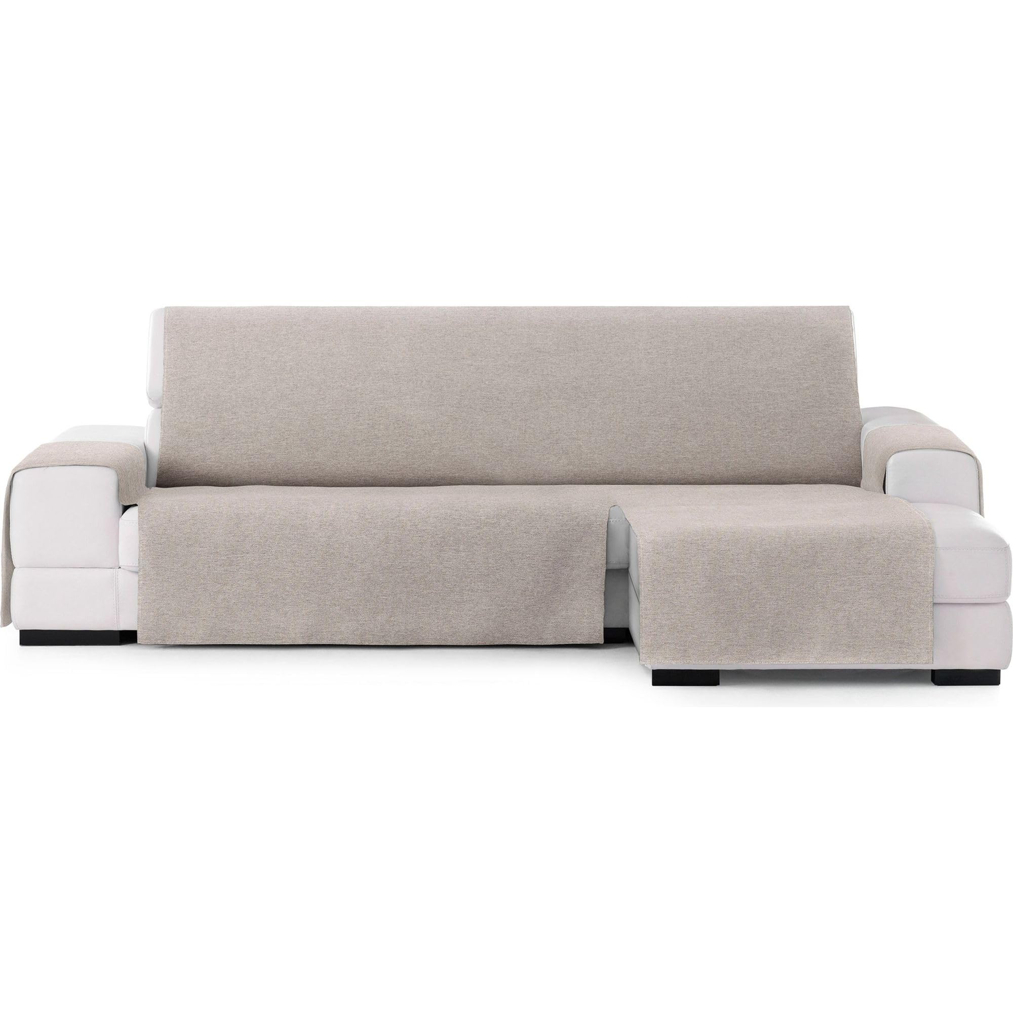 Housse de canapé chaiselongue droite pour rénover un tissu usé