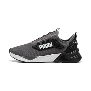 Puma Unisex-Adult Retaliate 3 Black-Cool Dark Gray Running Shoe - 10 UK (37947810)