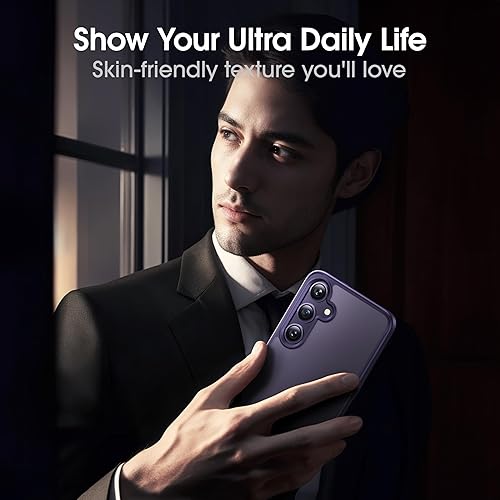 Miniatura 6 de CASEKOO Funda oficial original para Samsung Galaxy S24 Ultra protección militar contra caídas de 10 pies tecnología antimanchas delgada mate