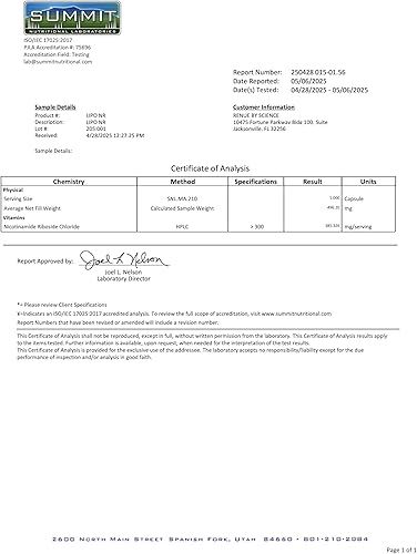 Miniatura 6 de RENUE by Science Ribosida de nicotinamida  Suplemento liposomal NAD de alta resistencia  90 cápsulas de nicotinamida - 300 mg de ribósido de