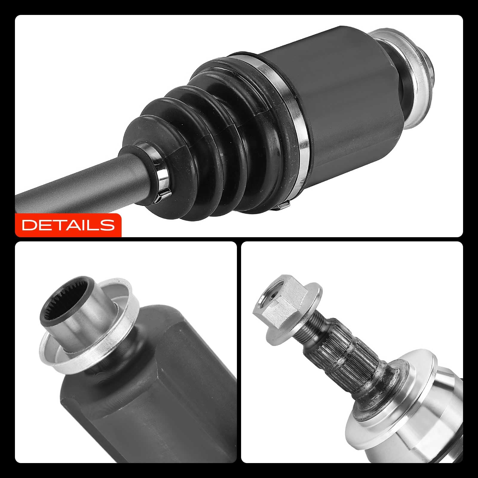 Frankberg Eje motriz Eje de transmisión Transmisión automática Eje delantero Izquierda Compatible con Volt 1.4L 2012-2022 Ampera R12 1.4L 2011-2015 Replace# 22816826