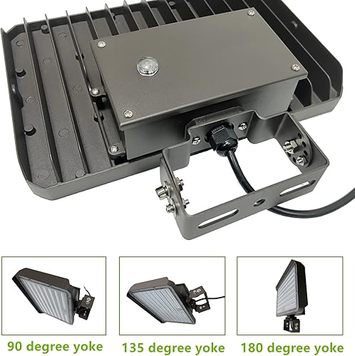 Miniatura 10 de Luz de inundación LED de 100 W para exteriores 14000 lm equivalente a 1000 W 100-277 V 5000 K lámpara de inundación LED comercial ETL iluminación de