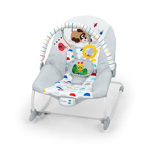 Baby Einstein Deans Discovery Spot - Rocker musical para bebés a niños pequeños, con vibraciones, a partir de 0 meses