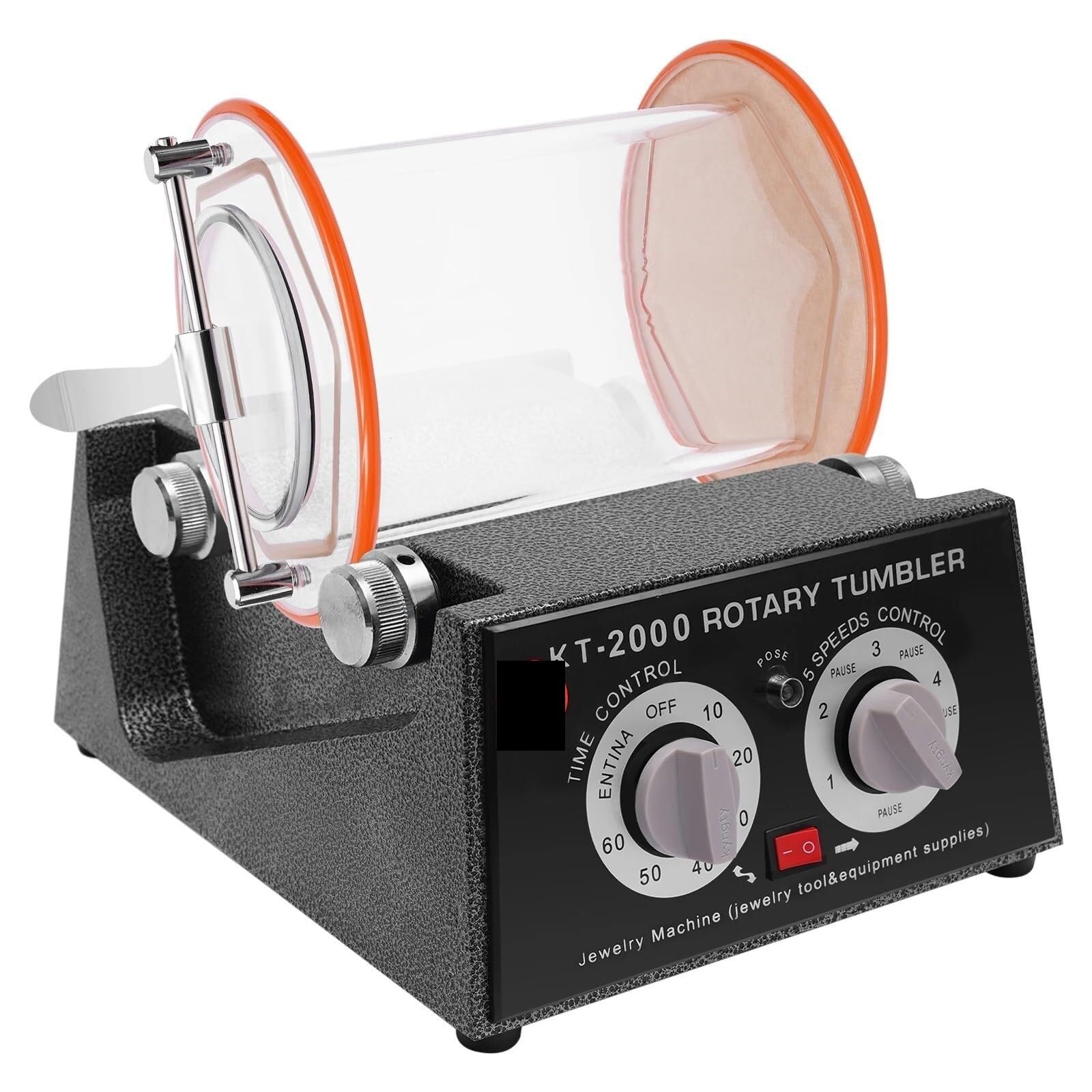 Maszyna do polerowania, Zestaw Do Polerowania Biżuterii KT-2000 5kg Z Regulowaną Prędkością , do polerowania