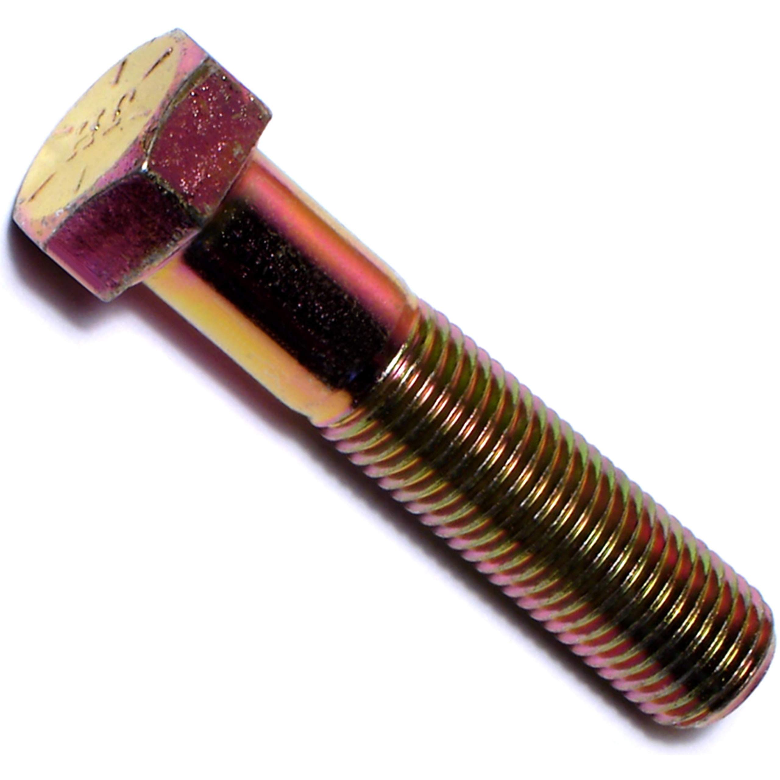 Hard-to-Find Fastener 014973253196 7/16-50 cm x 5 cm klasa 8 cienkich śrub z łbem sześciokątnym, 25-częściowy