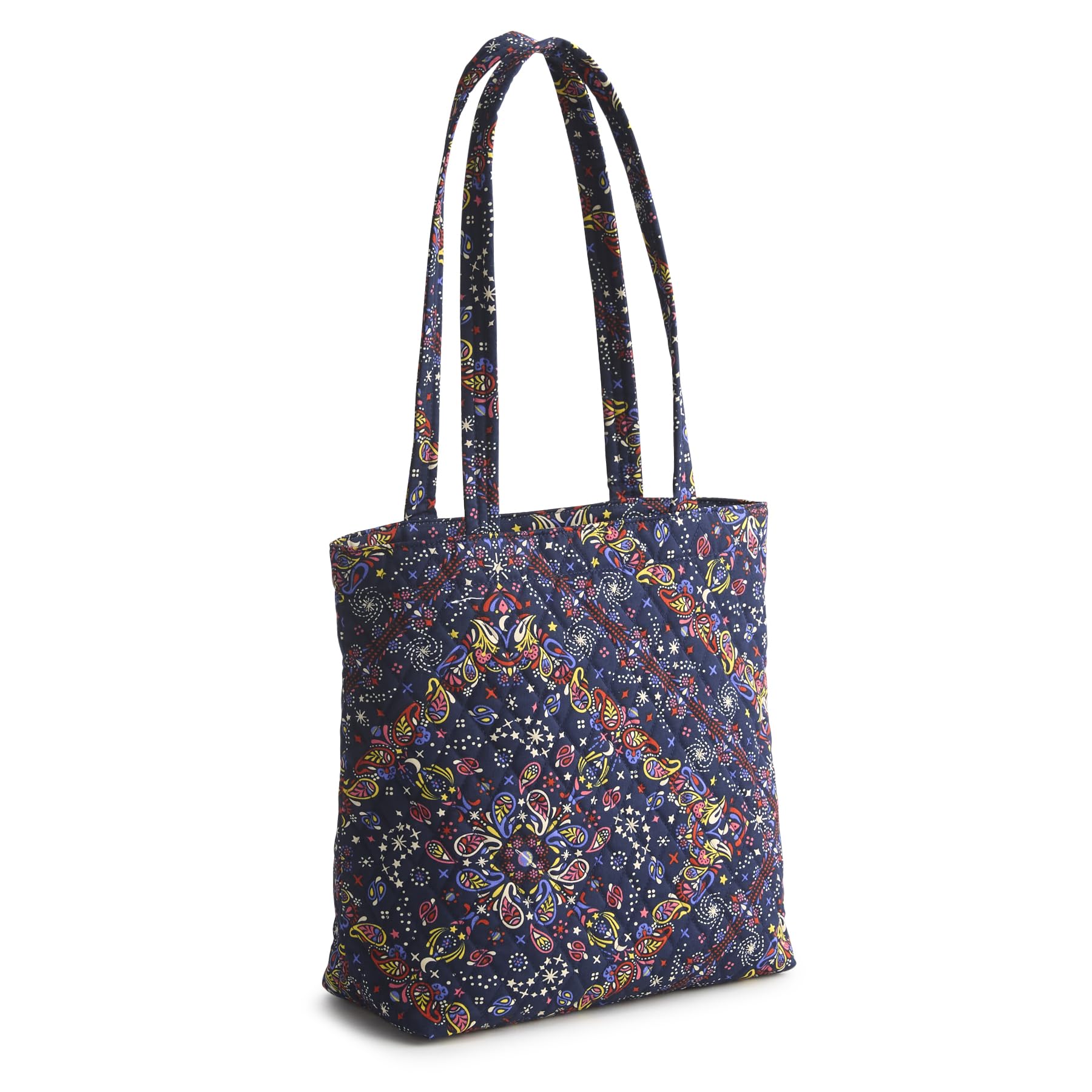 Vera Bradley Premium Cotton Small Original Zip Tote Bag Daffodils