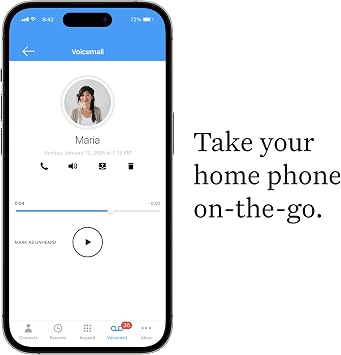 Ooma Telo Air 2 Retro Chrome Kettle Home Phone Bundle Free Service, Unlimited Nationwide Calling, On-The-Go with Mobile App