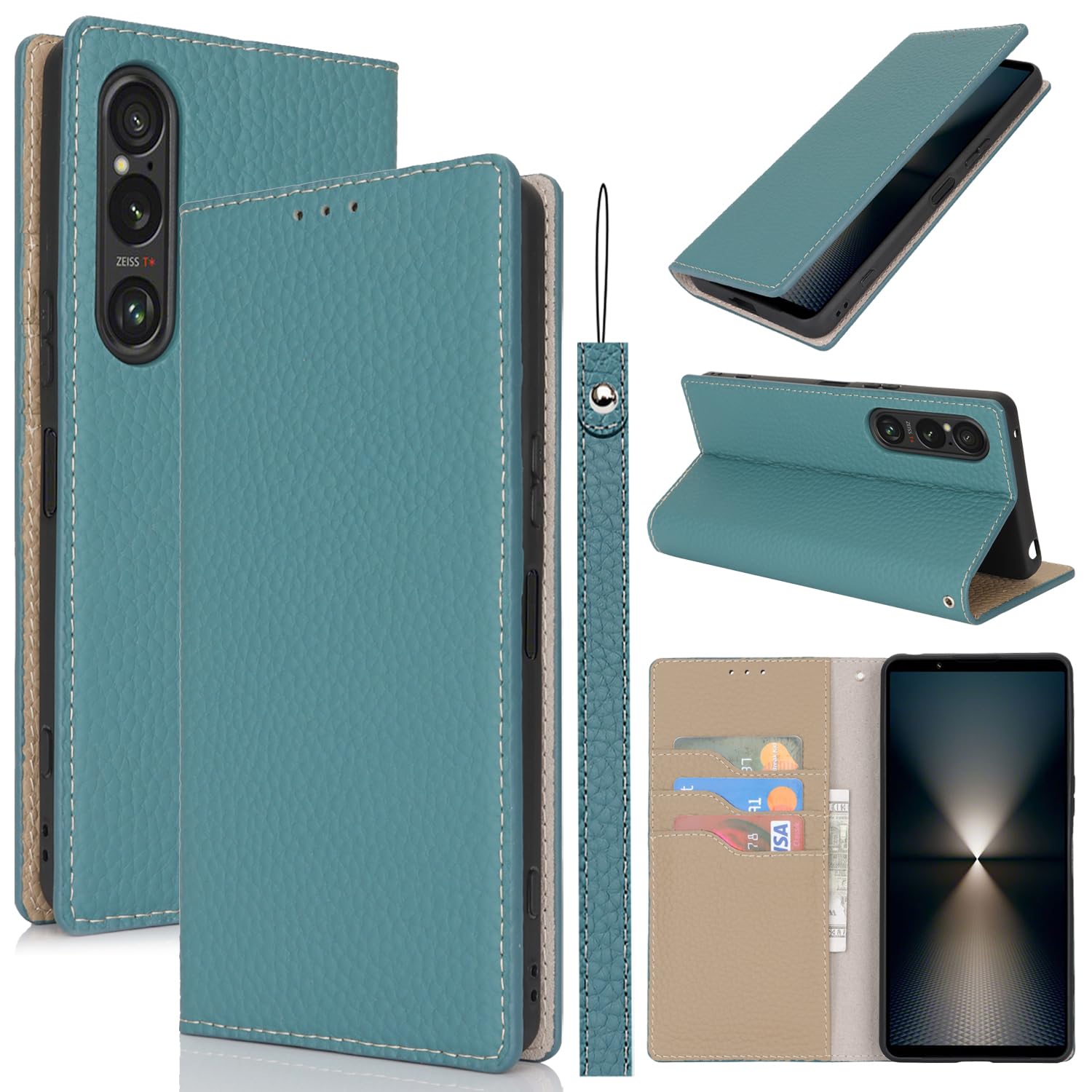 Amazon.co.jp: 本革 Xperia 10 VI ケース 手帳型 Xperia 10 VI 手帳型