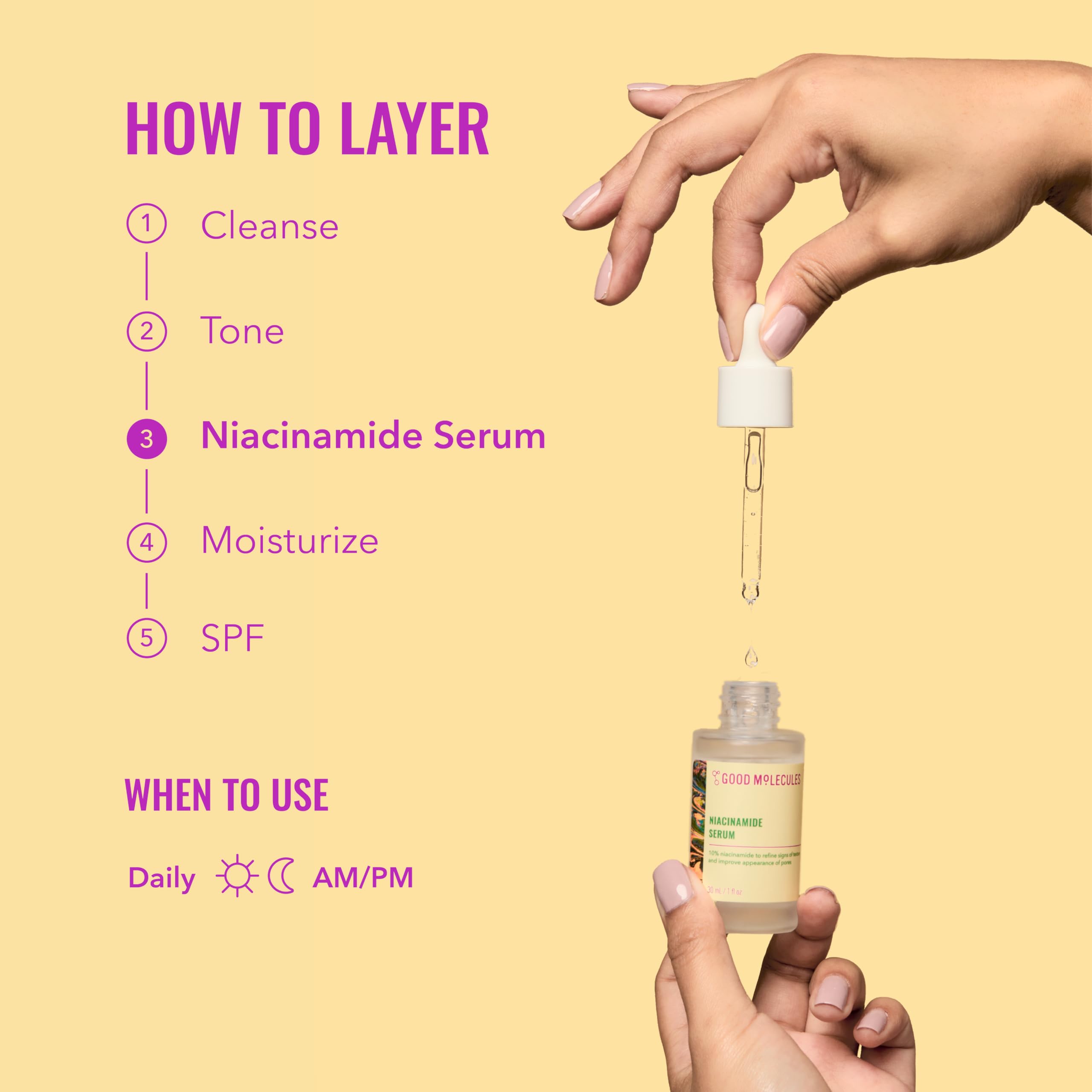 Good Molecules Niacinamide Serum - Pore Refiner -7