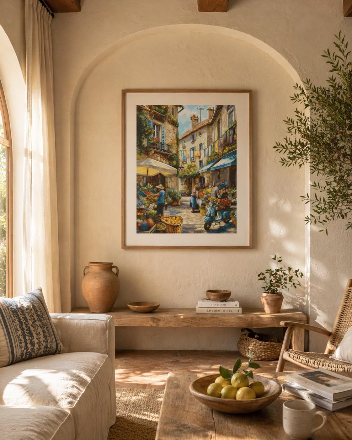 Schipper Dipingere con i Numeri – La Dolce Vita – Dipingere Immagini per Adulti, compresi pennelli e Colori acrilici, 40 x 50 cm