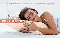 Vista 5 de Elegant Comfort Fundas de almohada sólidas de microfibra de alta calidad hotelera, tejido suave, resistente a las arrugas y a las manchas, fácil